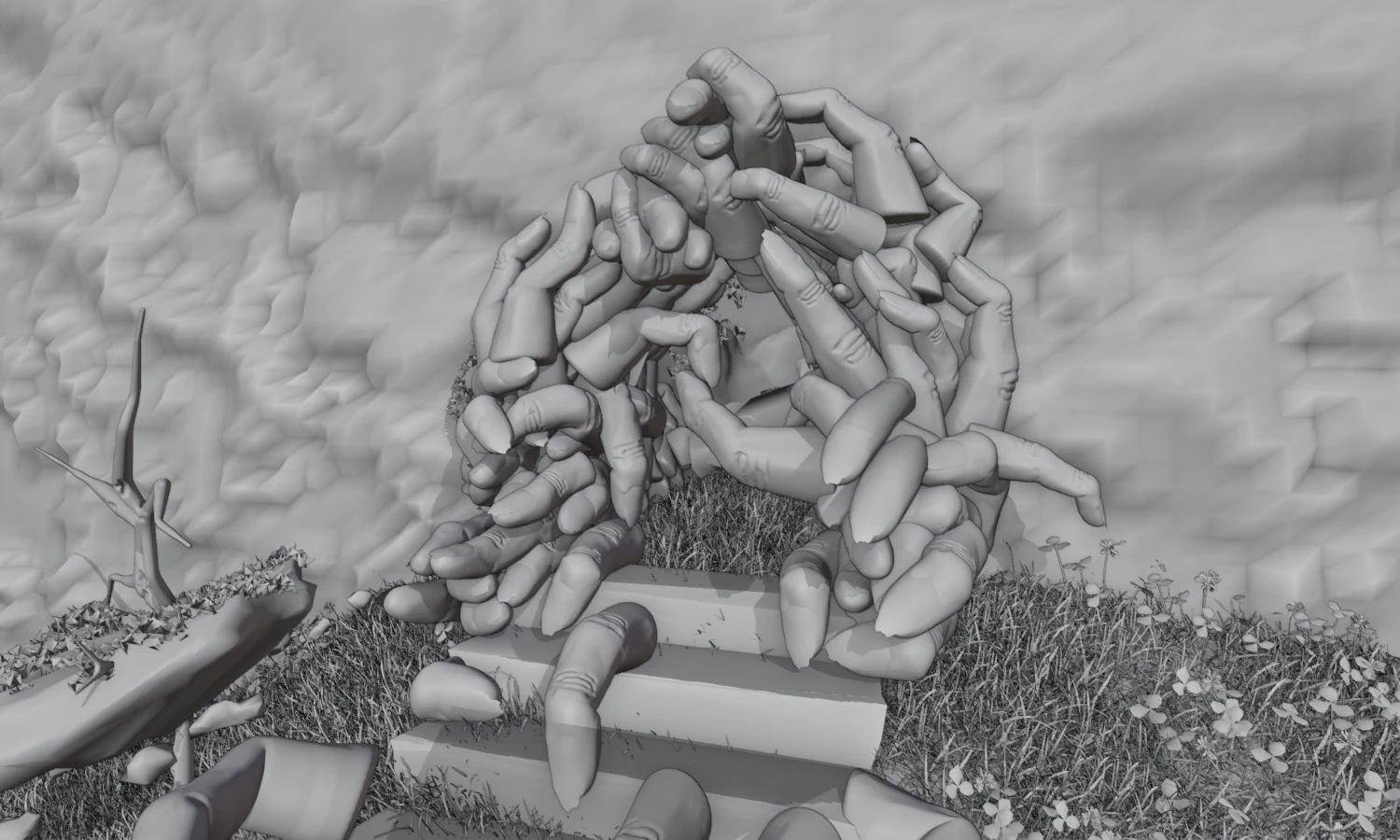 Demon Gate render — view 2