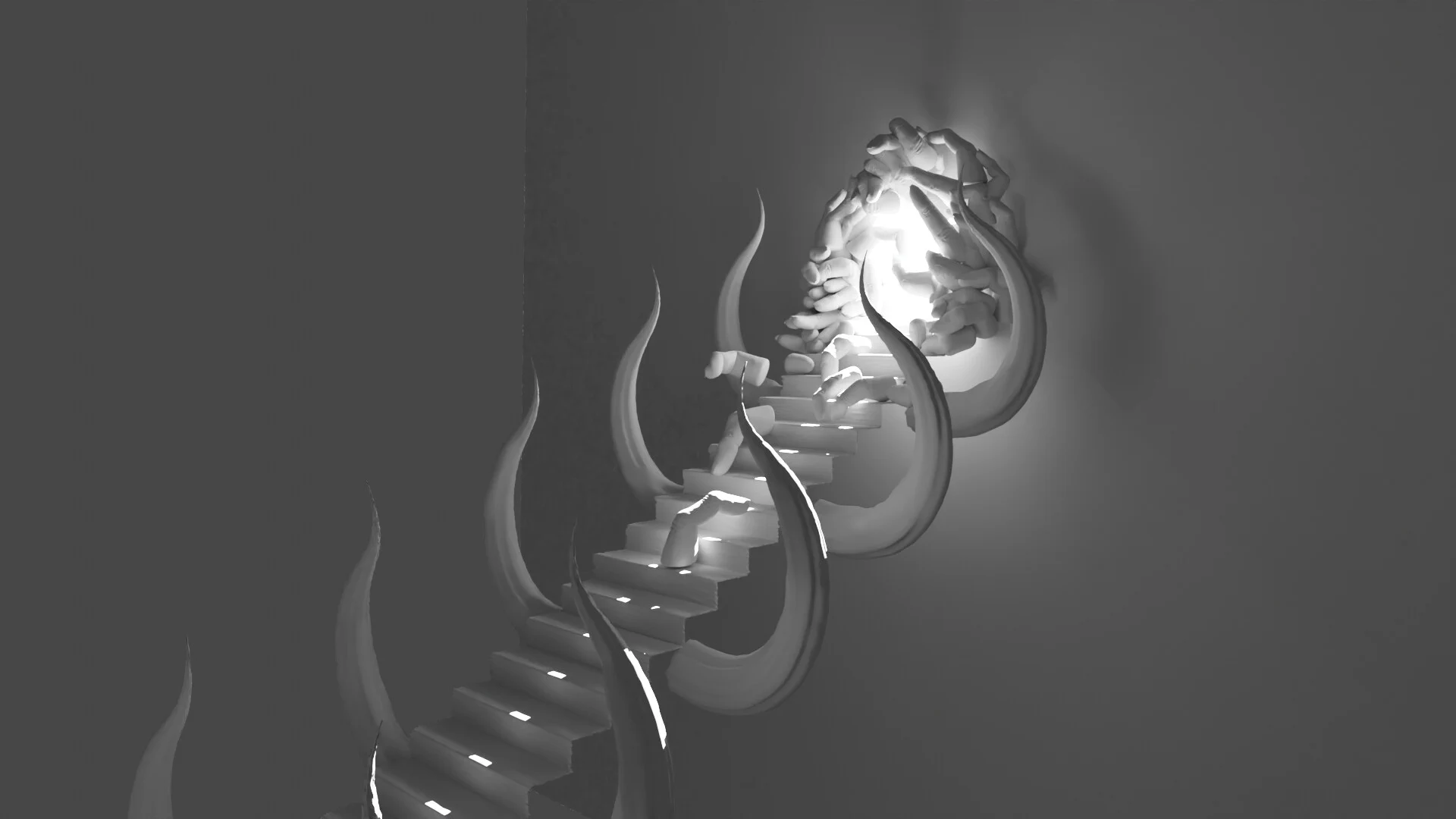 Demon Gate render — view 3